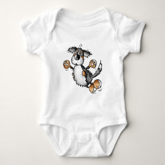 Lycklig T-tröja för tecknad för Bernese berghund Tee Shirt