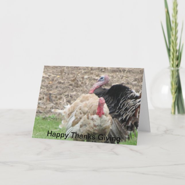 Lycklig Tack Ge Kort (Framsida)