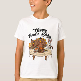 lycklig tack ge t shirt