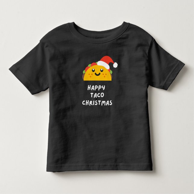 LYCKLIG TACO CHRISTMAS T-Shirt (Framsida)