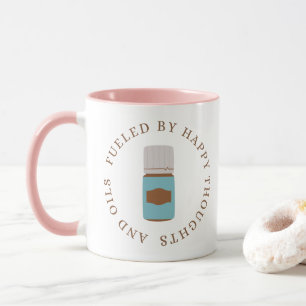 Lycklig Tankar och olja Essential Oil Mugg
