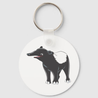 Lycklig Tapir Nyckelring
