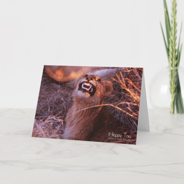 Lycklig Tau Kort (Framsida)