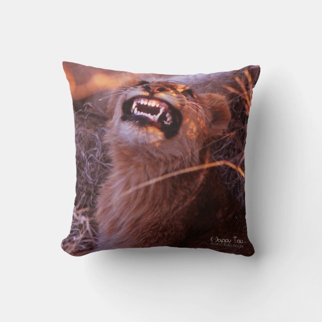 Lycklig Tau Kudde (Framsida)