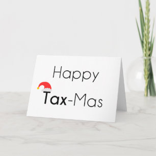 Lycklig TaxMas Helgkort