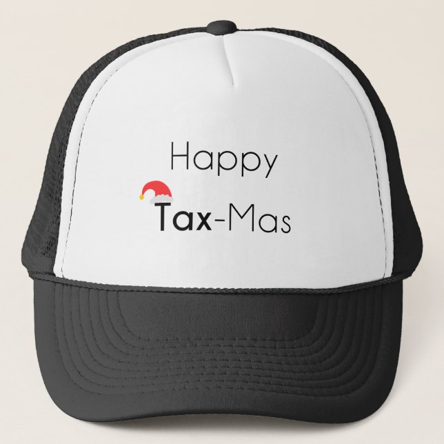 Lycklig TaxMas Keps (Framsida)
