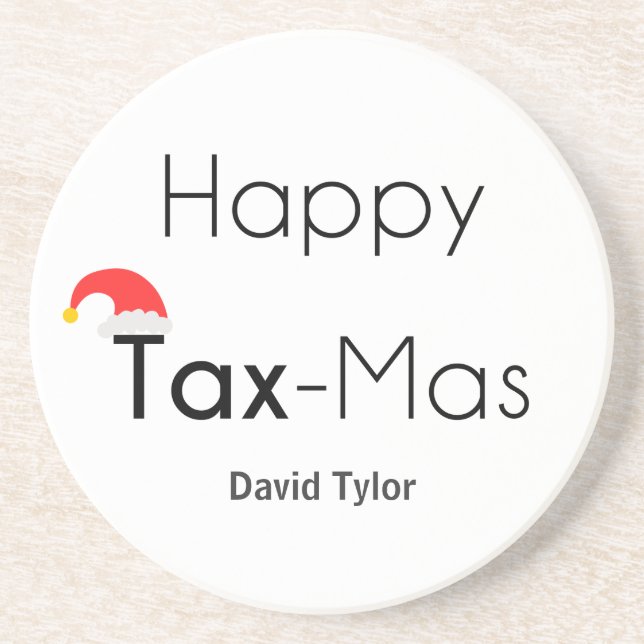 Lycklig TaxMas Underlägg (Framsidan)