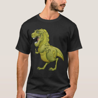 Lycklig tecknadDinosaur som ger upp tumna! Tee Shirt