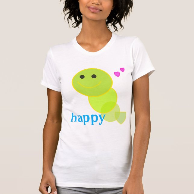 lycklig tee (Framsida)