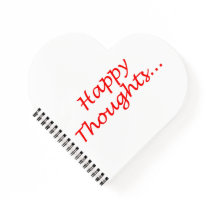 "Lycklig Thoughts", hjärtformad bärbar dator från 