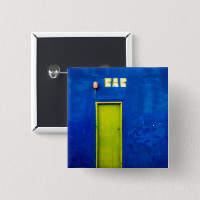 Lycklig timmar knapp (Framsida & baksida)