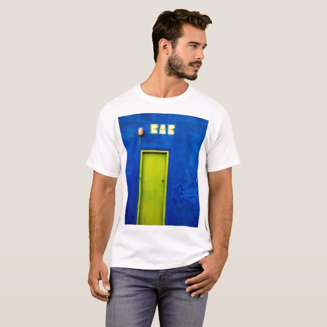 Lycklig timmar t shirt (Hel framsida)