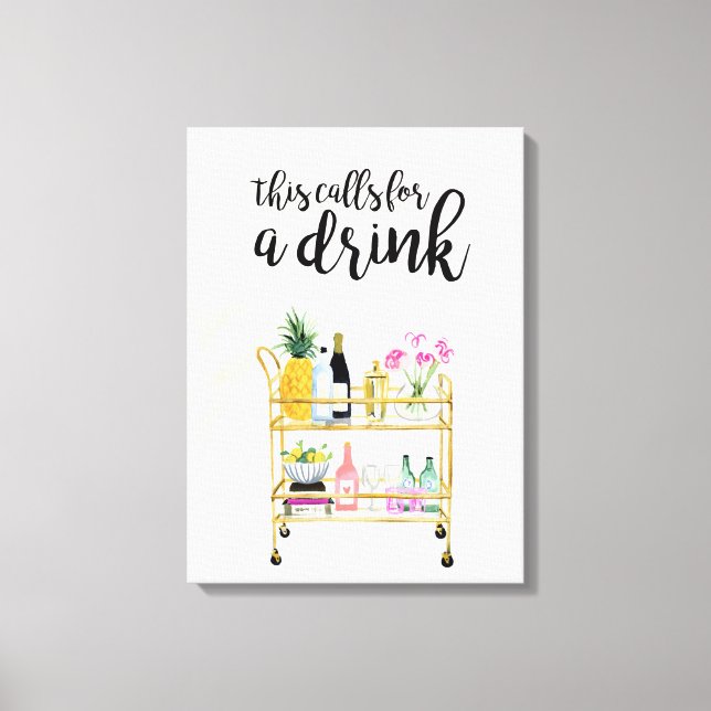 Lycklig-timme hemma II Canvastryck (Framsida)