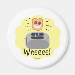 Lycklig Toast! Magnet