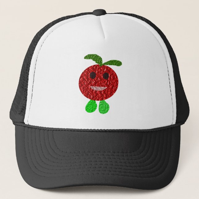 Lycklig Tomato Hat Keps (Framsida)