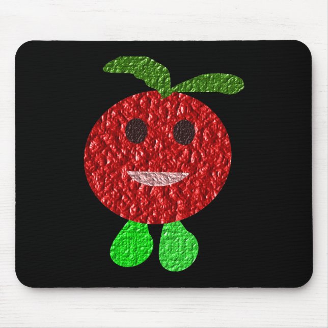Lycklig Tomato Mousepad Musmatta (Framsidan)