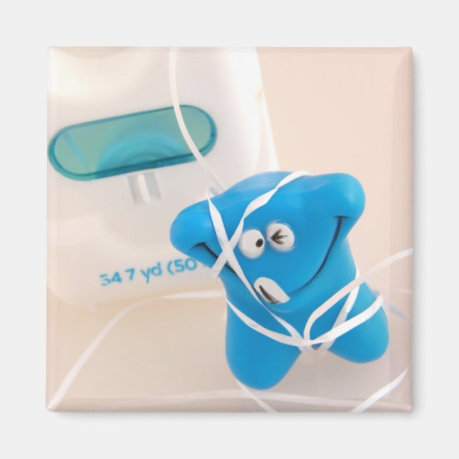 Lycklig Tooth Magnet (Framsidan)