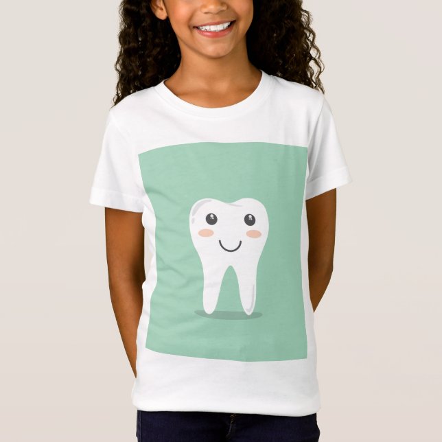 Lycklig Tooth Tröja (Framsida)