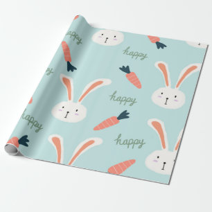 Lycklig Träd Friends Bunny Lycklig Little Bunny Bu Presentpapper