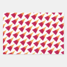 Lycklig Träd Gift Wrap