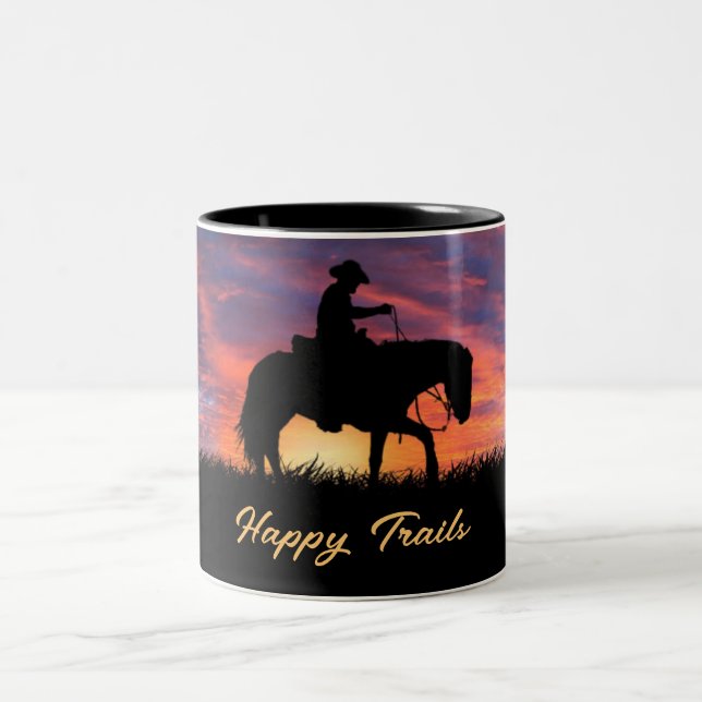 LYCKLIG TRAILS COWBOY Två-Tonad MUGG (Center)