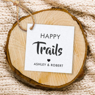 Lycklig Trails Gift Märkre, Nöt & Trail Mix Märkre Gåvor Etiketter