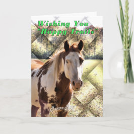 Lycklig Trails Giftermål Kort