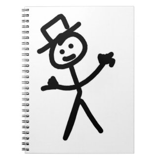 Lycklig Traveler Anteckningsbok