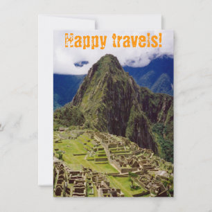 "Lycklig Travels" Machu Picchu, Peru
