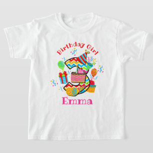 Lycklig tredje födelsedag småbarn tshirts