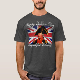 Lycklig Tresdag: Otacksam Colonials Kung George T Shirt