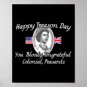 Lycklig Tresdagen Kung Charles III British Funny 4 Poster