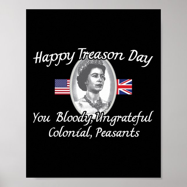 Lycklig Tresdagen Kung Charles III British Funny 4 Poster (Framsidan)