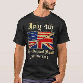 Lycklig Tresdagen Otacksam kolonial juli 4:e Bri T Shirt