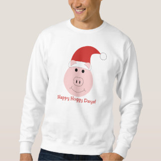 Lycklig tröja för Hoggy daghelgdag Sweatshirt