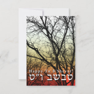 Lycklig Tu B'Shevat! Angående: Dagen för judisk bå Inbjudningar