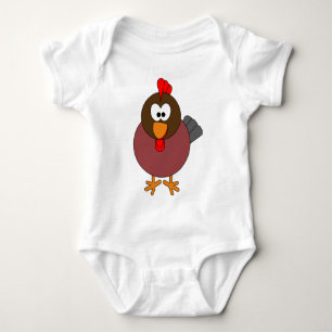 Lycklig tupp tee shirt
