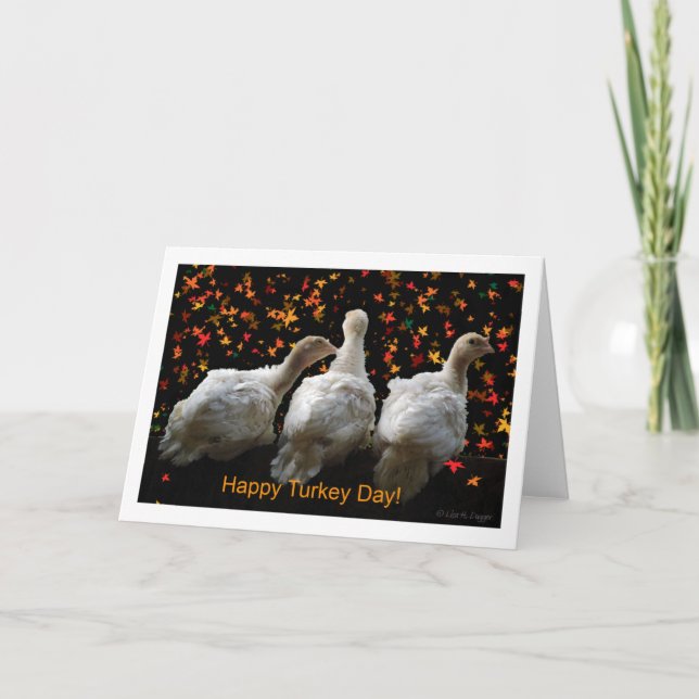 Lycklig Turkiet-dagen Helgkort (Framsida)