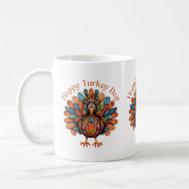 Lycklig Turkiet-dagen Kaffemugg