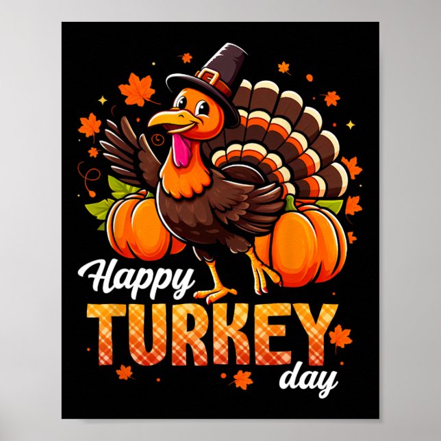Lycklig Turkiet-dagen Manar Kvinnobesökare hösten  Poster (Framsidan)
