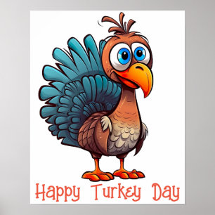Lycklig Turkiet-dagen Poster