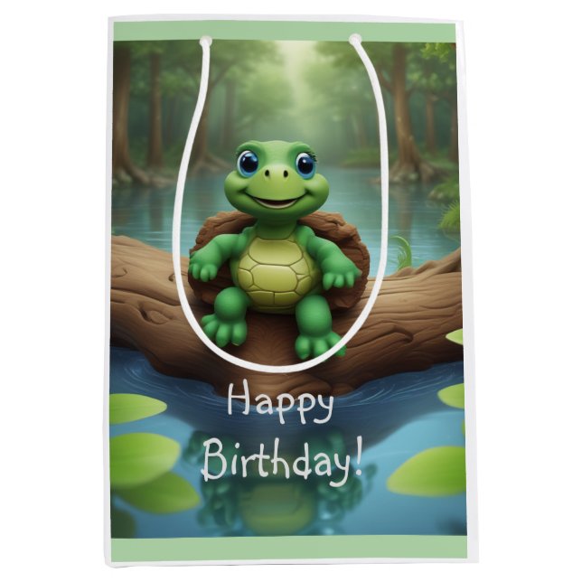 Lycklig Turtle Birthday (Framsidan)