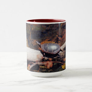 Lycklig Turtle Mugg