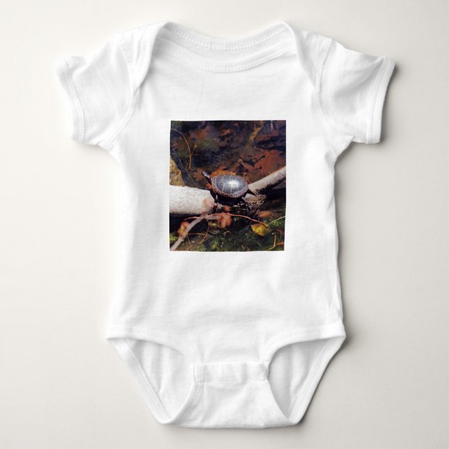 Lycklig Turtle Tee Shirt (Framsida)