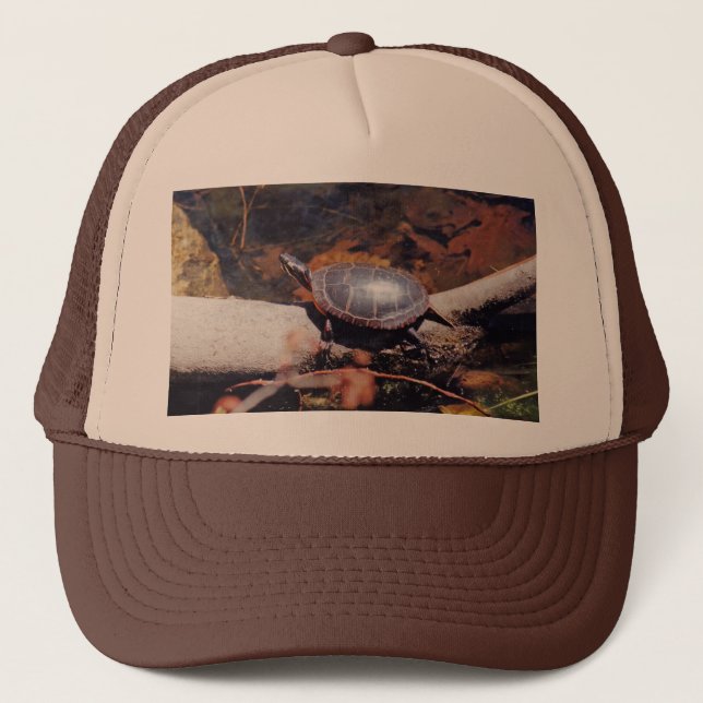 Lycklig Turtle Truckerkeps (Framsida)