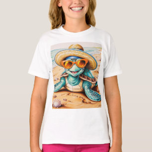 Lycklig Turtle Unisex T-Shirt