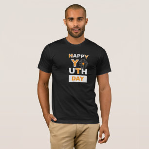 lycklig ungdomsdag ungdomsdag t-shirt