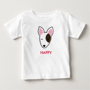 Lycklig unge för Petory tjurTerrier T Shirt