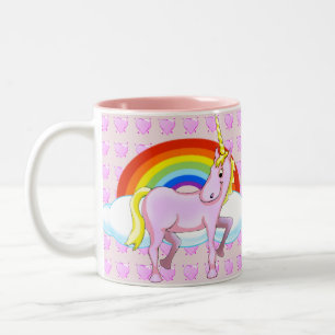Lycklig Unicorn Mugg