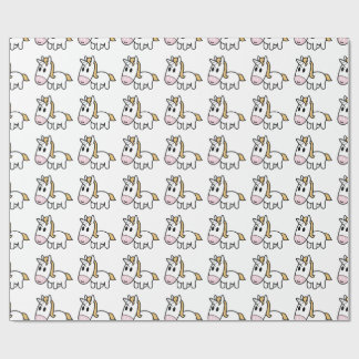 Lycklig Unicorn! Presentpapper